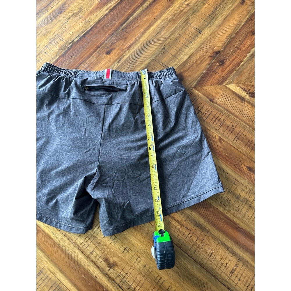 Tracksmith Session Shorts Men’s Small 5 Inch Brown Gray Heather Lined - Picture 6 of 9